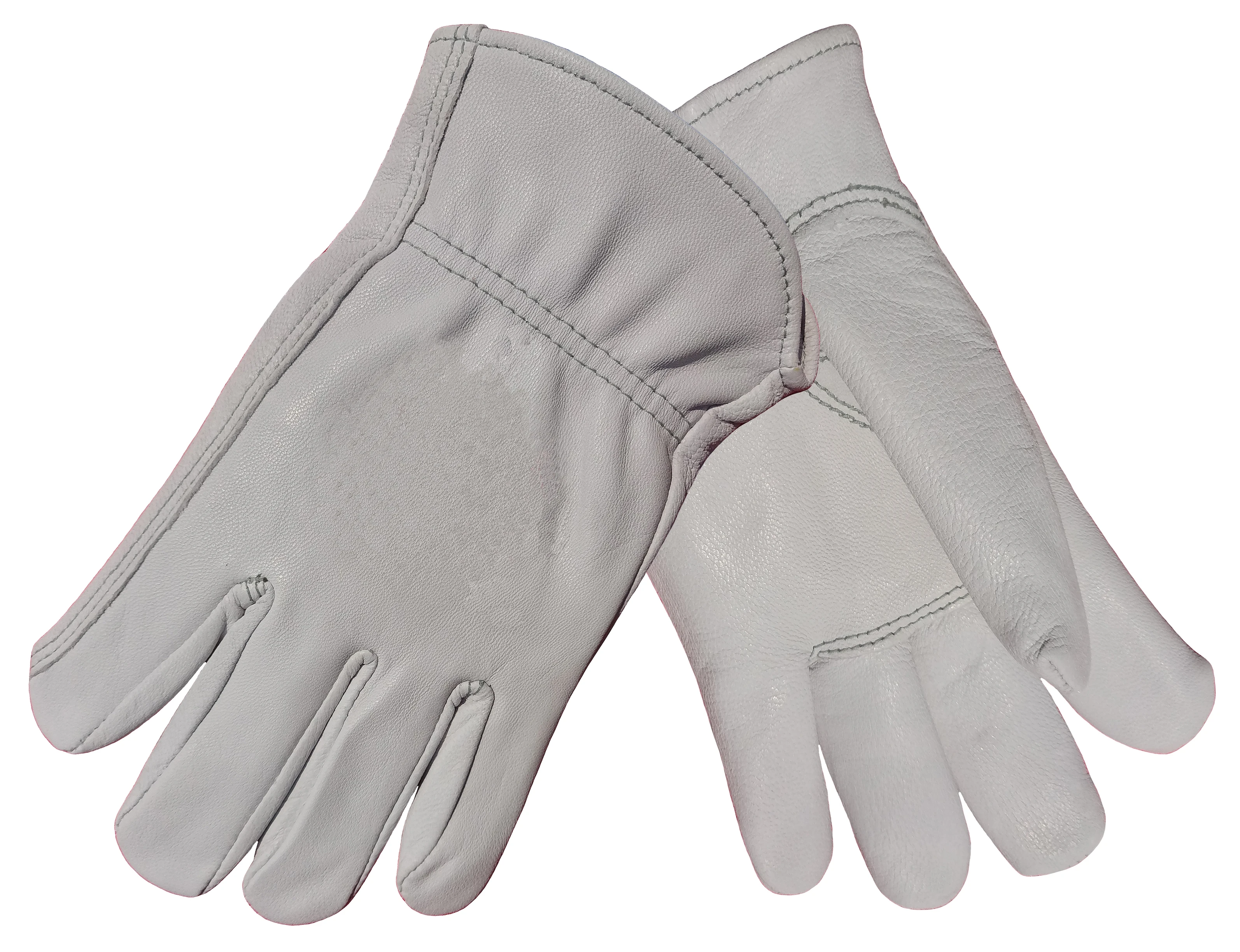 

Work Gloves Leather Driver Gloves Deluxe Grain Goat Skin Leather TIG MIG Welding Gloves Leather Work Gloves
