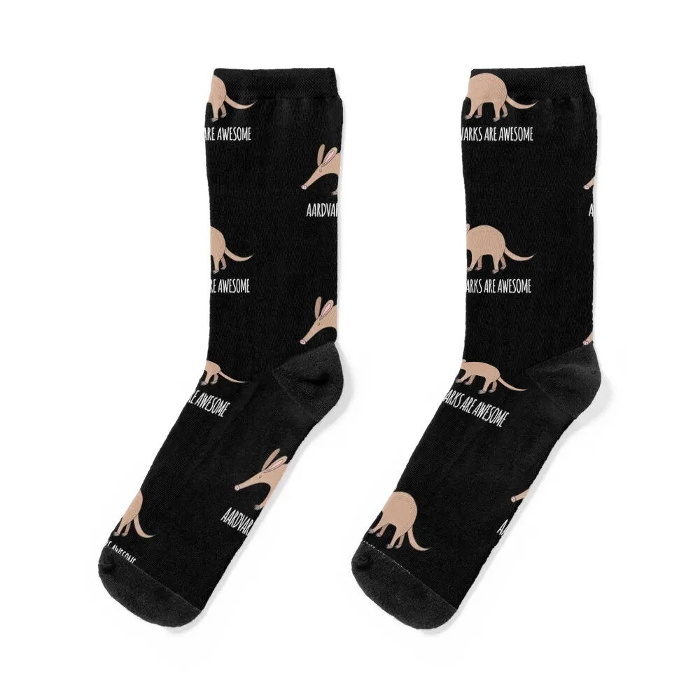 

Aardvark Animal Socks funny sock christmas gifts Men's Socks Women's