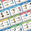 65Pcs Phonics Flashcards Set 20 Phonic Stages Cards Learn to Read for Kids Kindergarten Primary School Learning Aids Montessori 5