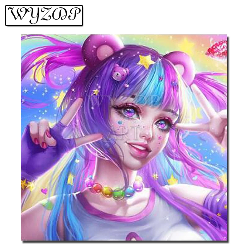 Kit 5D Diamant Malero 125Dchen Bilder Voll Mm2/Runde Diamant Stickrei Mosaik Subaru Stich Geschenk (Kultur Wyz20200915