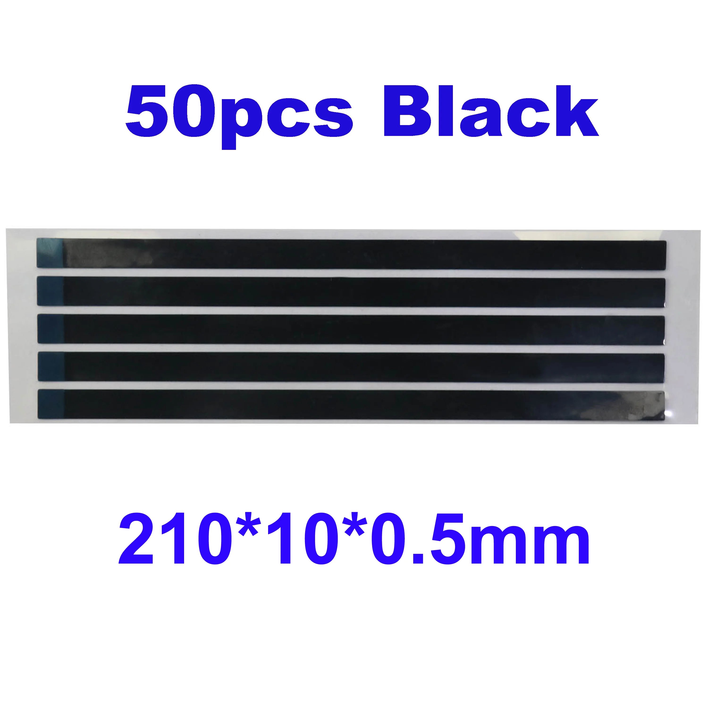 New Version Black Pull Tabs 10mm Width Stretch Release Adhesive Strips for LCD Screen with Handle without Tabs
