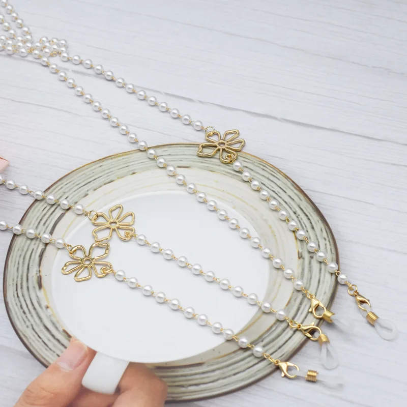 

Модная цепочка для очков в стиле барокко, многофункциональные декоративные цепочки для солнцезащитных очков с бусинами