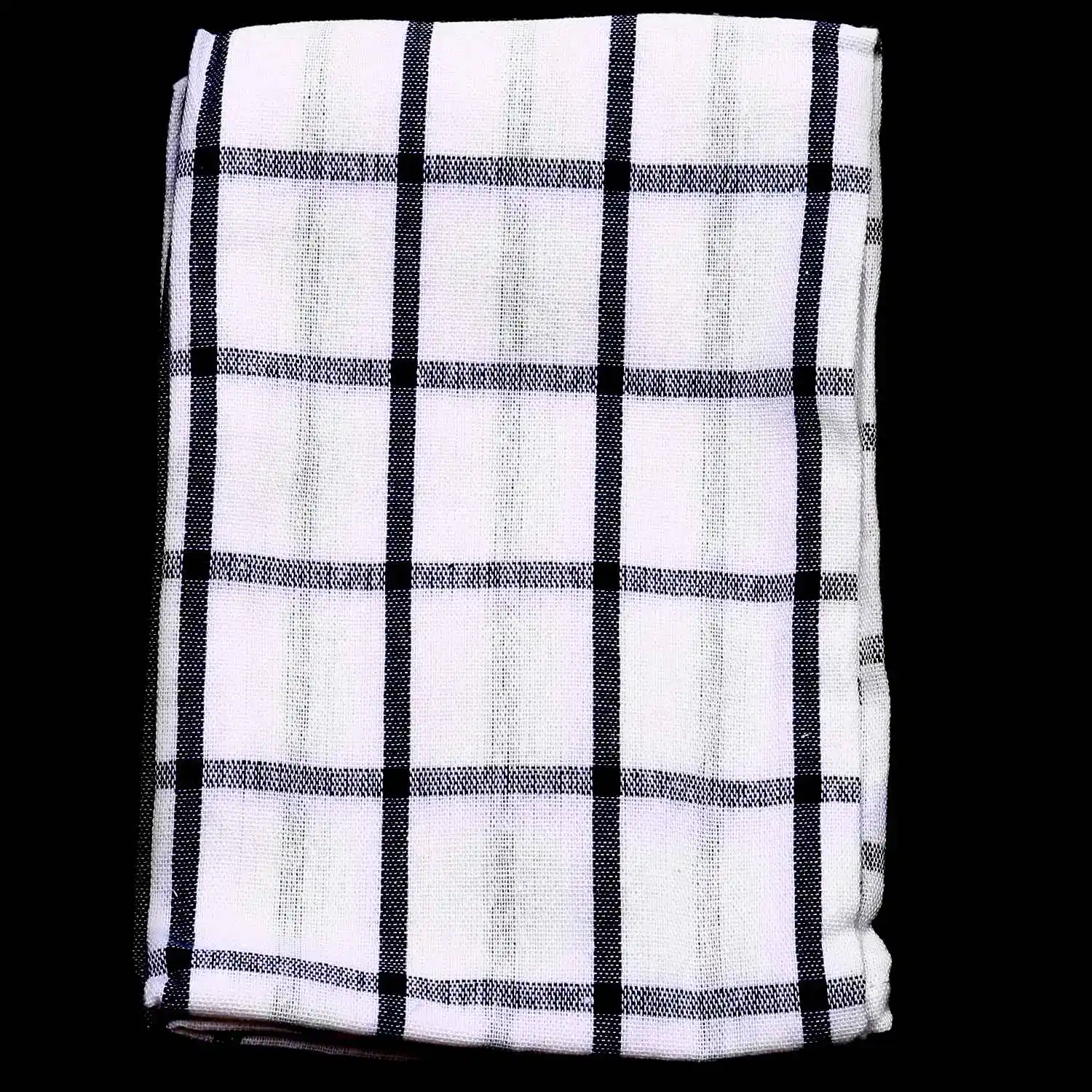 3Piece High Quality Blue White Striped Tea Towel Kitchen Towel Napkin Table Cloth Cotton Woven Fabric