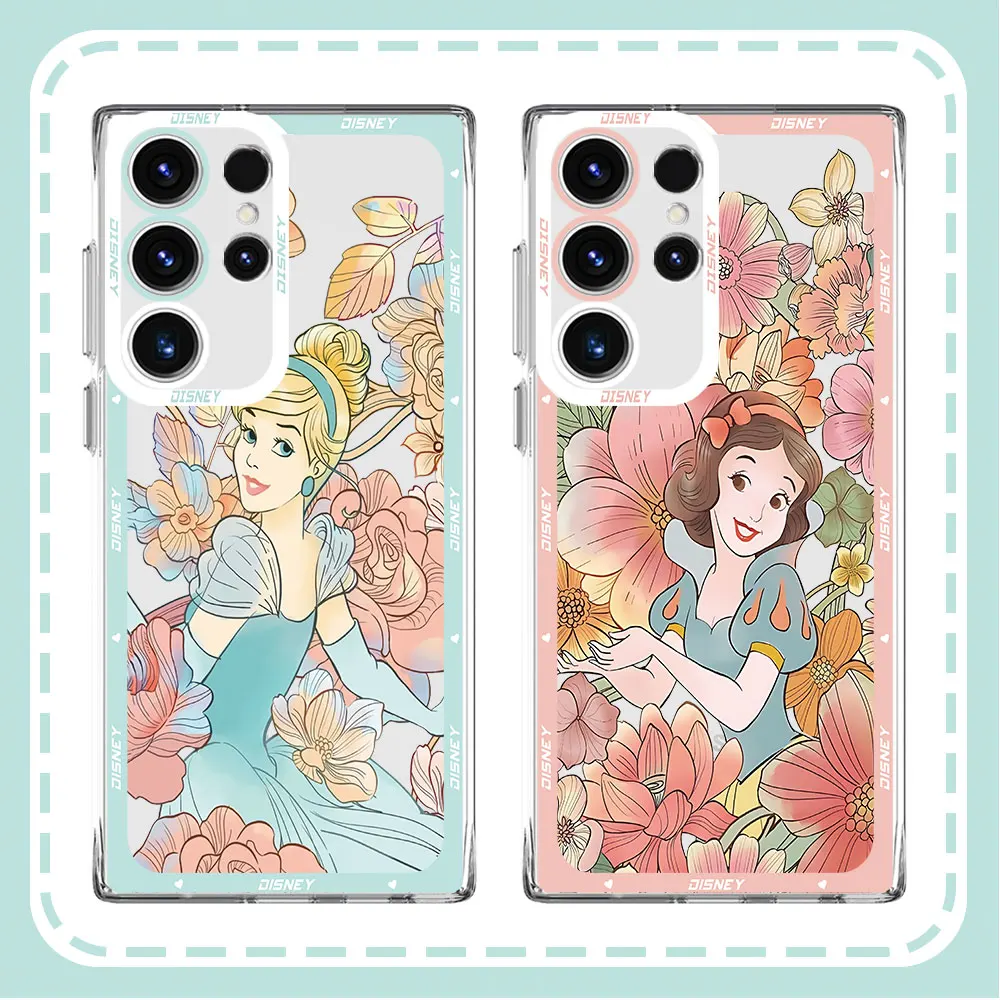 Custodia Per Telefono Per Samsung Galaxy S23 Ultra S20 Fe S21 S24 Ultra S22 S10 Plus Note 20 Ultra 10 Disney Princess Snow White Tpu Cover