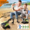 1/18 RC Excavator Dumper Truck Crawler Alloy Tractor Loader 2.4G Radio Controlled Car Engineering Toy For Boy Gift Multi-Channel 4