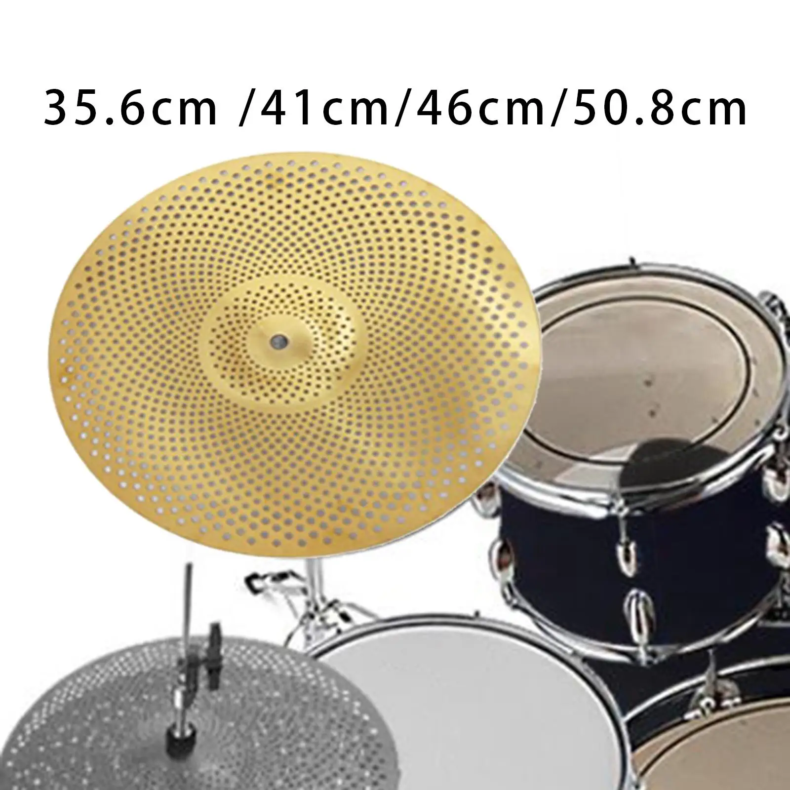 Drum Cymbal Replacement Cymbal Alloy for Music Room Stage Drum Set