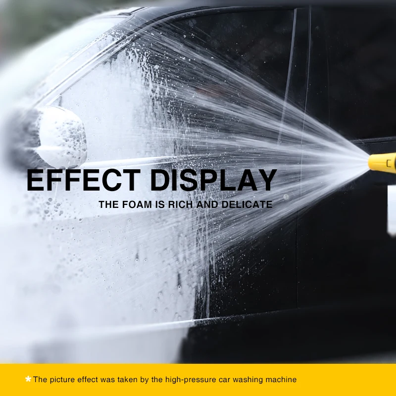 700ML Snow Foam Lance For Pressure Washer Lithium Battery Wash Gun 1/4 Quick Connection Foam Generator For Washing Car Accessory