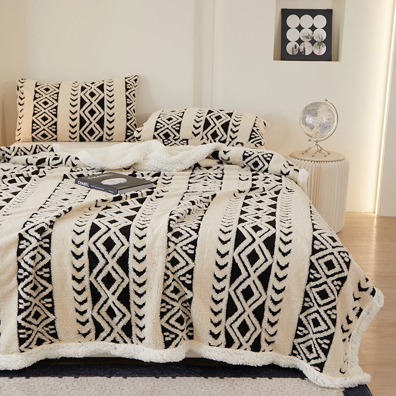 Bohemian Jacquard Throw Blanket 2