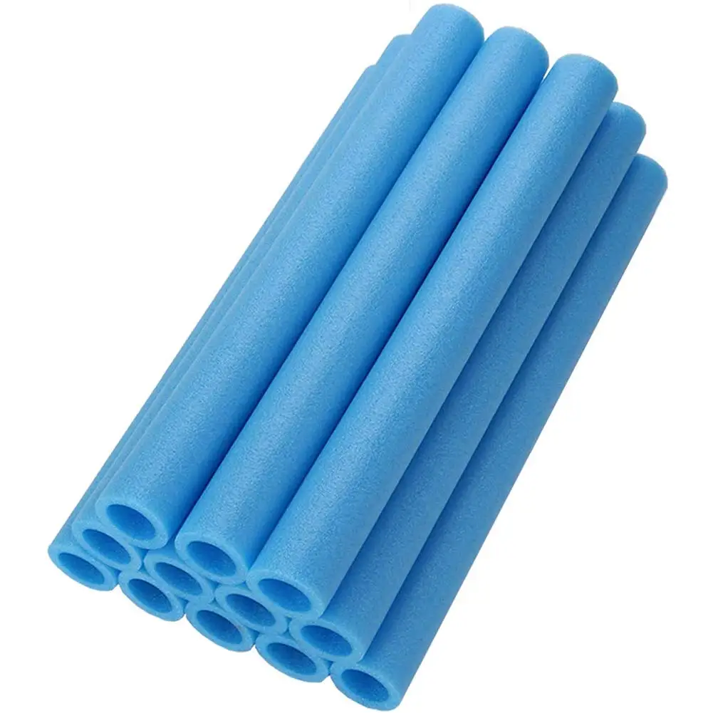 12 Pcs Foam Padding Trampoline Pole Foam Sleeves, Trampoline Poles Cover Padding 40cm Foam Tubing Protective