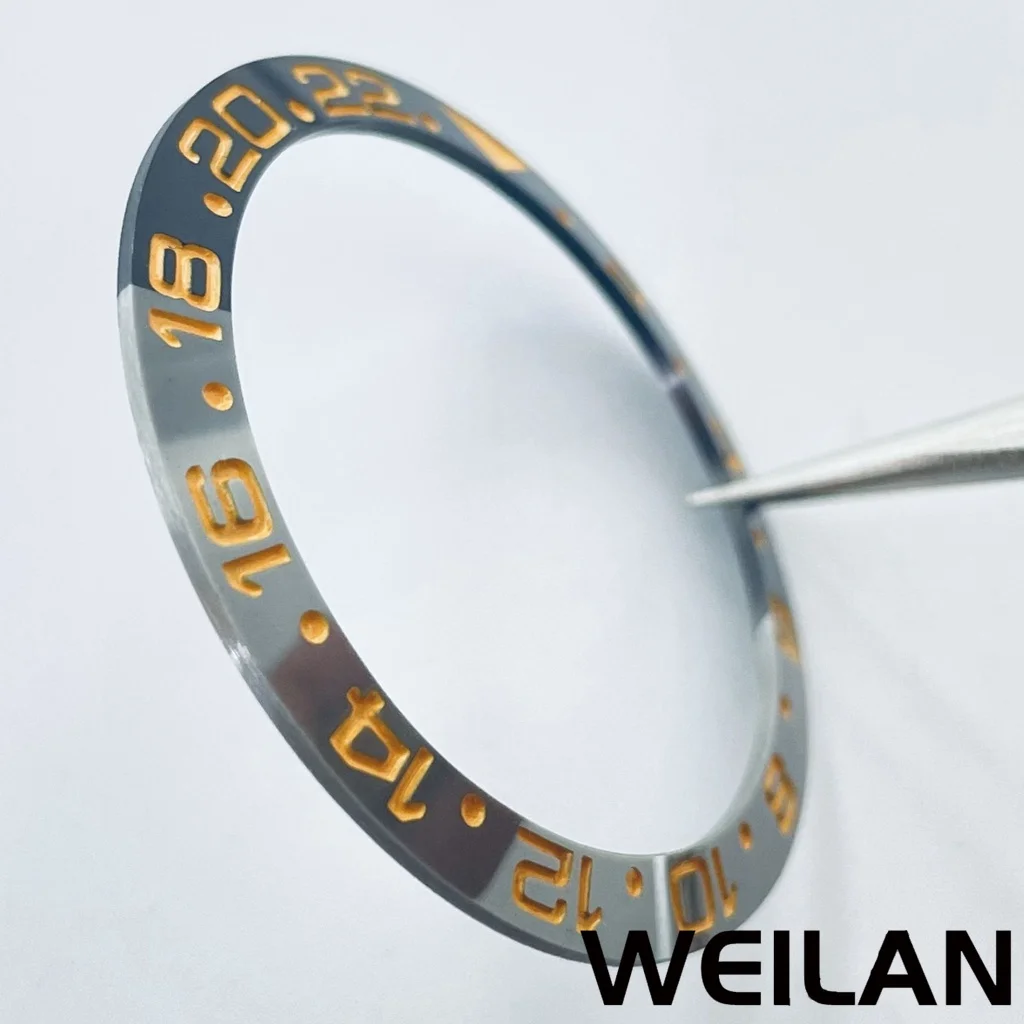 Ceramic Bezel GMT Diver Style Inlay Replacement