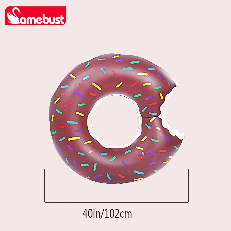 Inflatable Swimming Ring Child Adult Swim Ring Tube Toy Pool Water Park Equipment