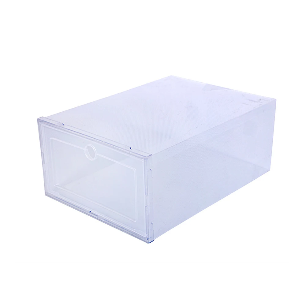 

Shoe Box Household Shoe Storage Box Thickened Plastic Dormitory Foldable and Thickened PP Material Storage Containers Shoes