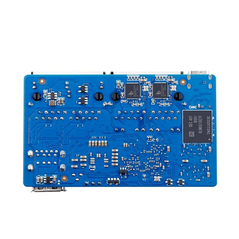 R2S 2GB RAM 8GB EMMC 개발 보드용 8코어 RISC-V AI 2TOPS CPU 듀얼 LAN 포트 OpenWrt-A86Z용 미니 PC