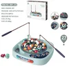 Kids Toy Play House Simulation Baby Fishing Toy Children's Electric Rotating Music Light Parent-child Interaction for Gift 4