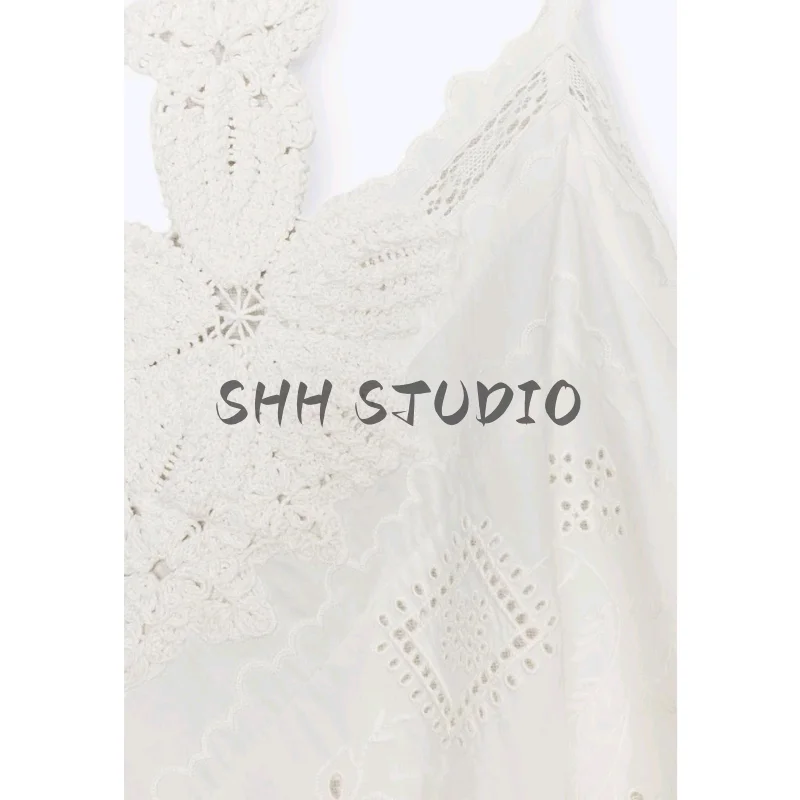 Autumn Women's Cotton Blend Bal Design  Knot Tied Top Asymmetrical Floral Print Casual Sle Mid-Length Vest