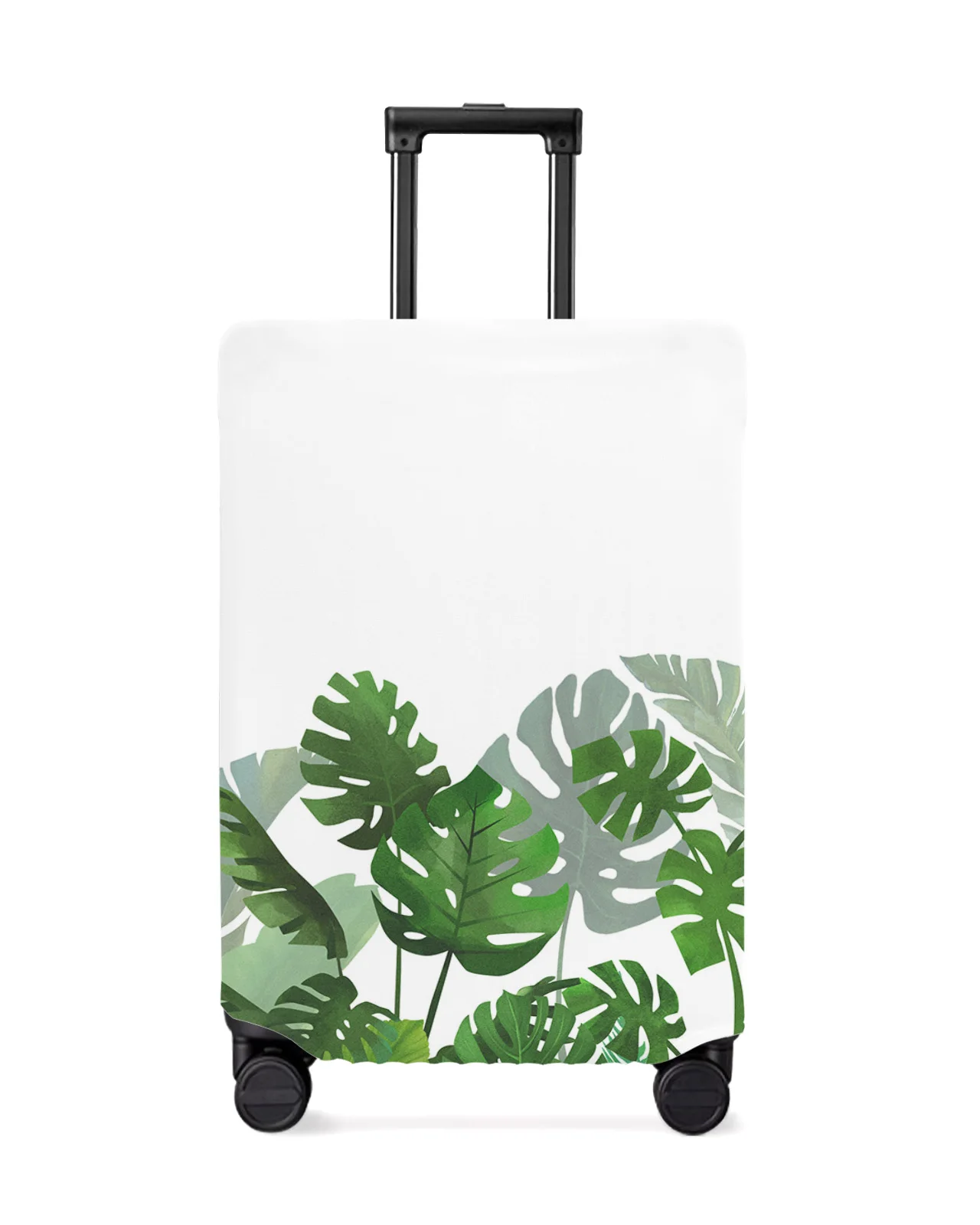 TropicalPlantsMonsteraLuggageCoverStretchSuitcaseProtectorBaggageDustCaseCoverfor18