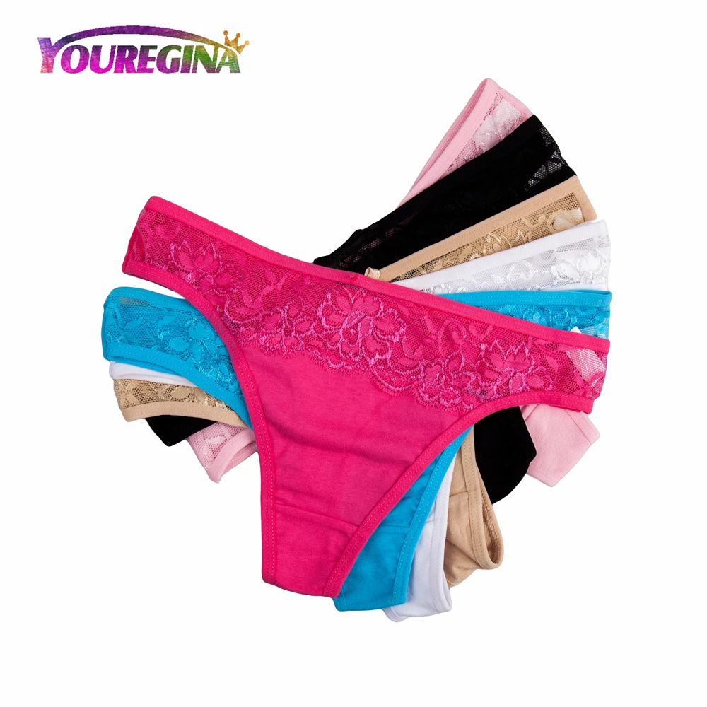 Youregina Women's Sexy Gstrings Thongs Women Underwear Cotton Panties