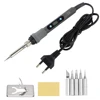 60W/80W Electric Soldering Iron Adjustable Temperature Digital Display Electronic Welding Repair Tools With Solder Tin Iron Tips 5