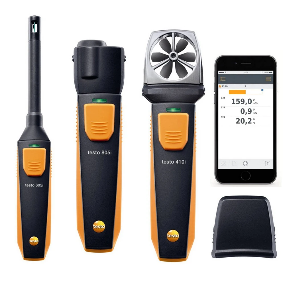 

Умные зонды Testo549i, измерение давления в холодильнике, набор инструментов 605i/405i/410i/805i