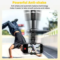 AOCHUAN M2PRO Smartphone Gimbal Stabilizer1-Axis Stabilizer Face Tracking without App 4-in-1 Mobile Gimbal Stabilizer for phone - Image 6