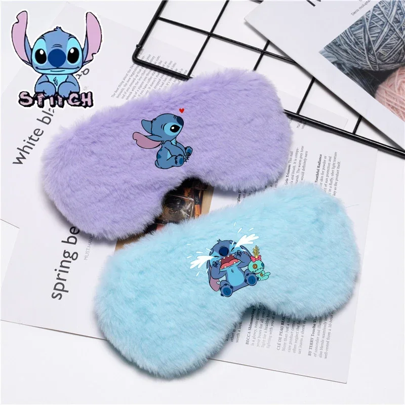 6 Máscaras De Ojos De Felpa De Dibujos Animados, Suaves Y Lavables, Ideales Para Viajar, Dormir Y Meditar