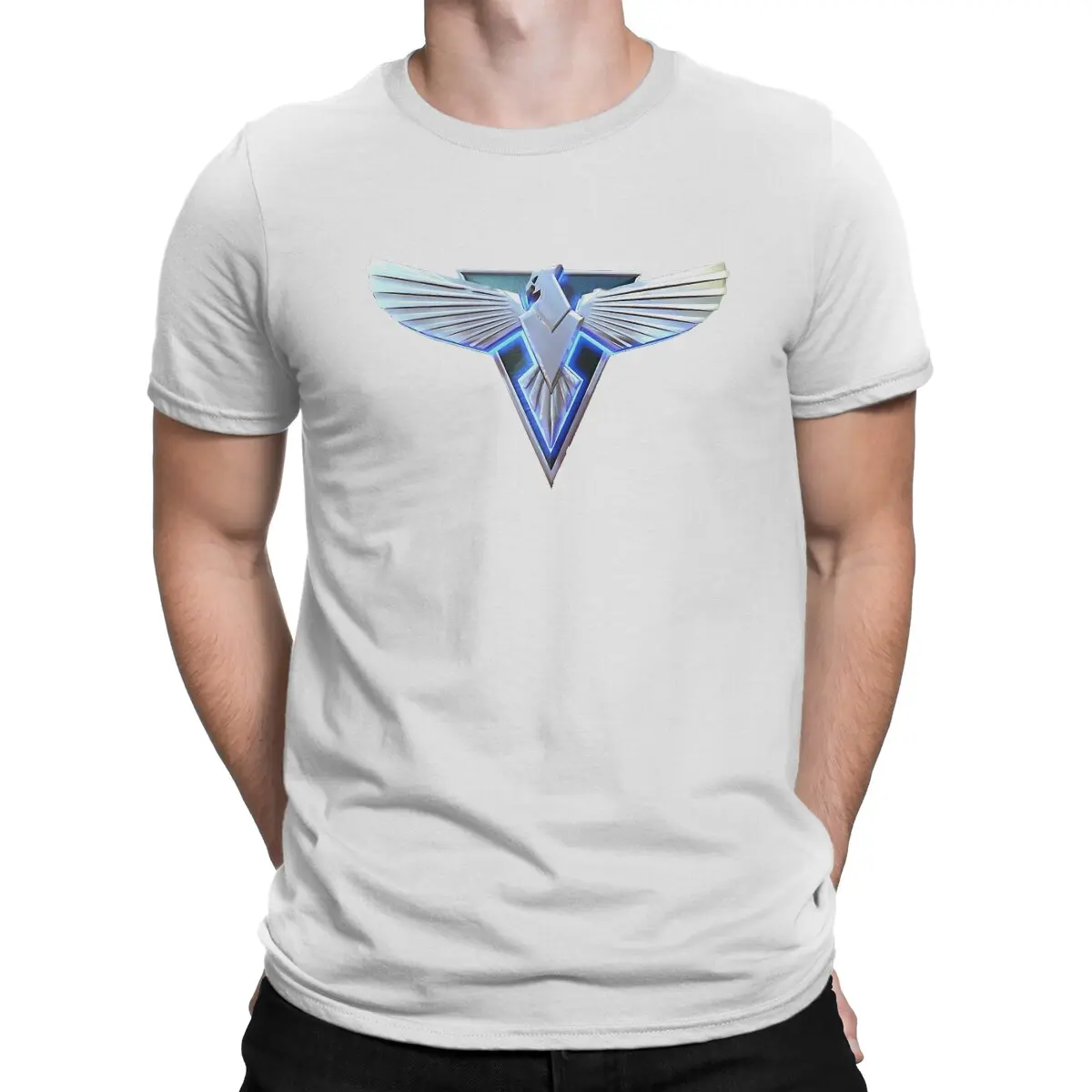 thumbnail image 1 of Camisetas para hombre Allies Red Alert, divertidas camisetas de manga corta y cuello redondo, de algodón puro, talla 6XL., 1 of 7
