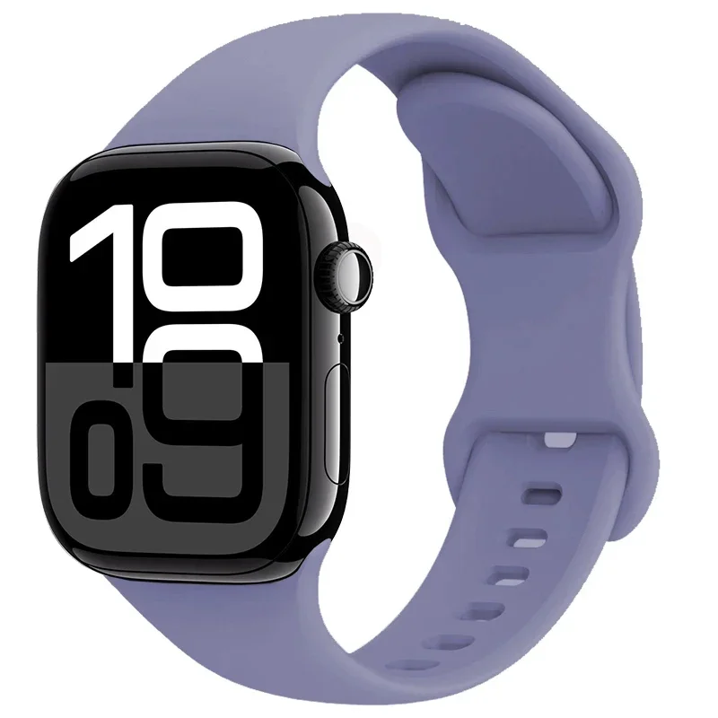 Premium Soft Silicone Watch Band - Elegant and Comfortable Replacement Strap