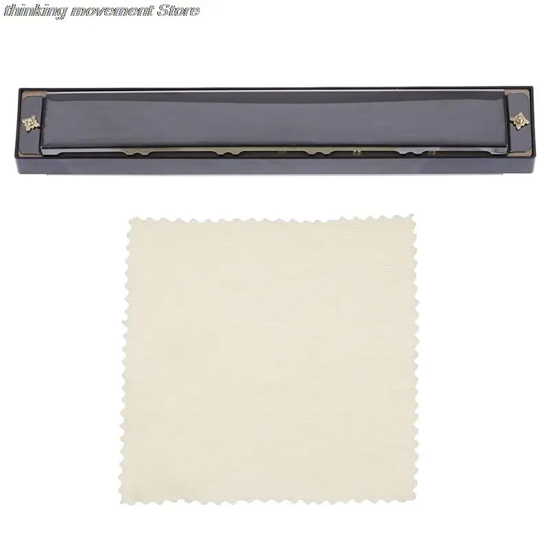 Yeni Profesyonel 24 Delikli Armonika C Tuşu Metal Armonika Enstrüman Yeni Başlayanlar İçin 4 Renk