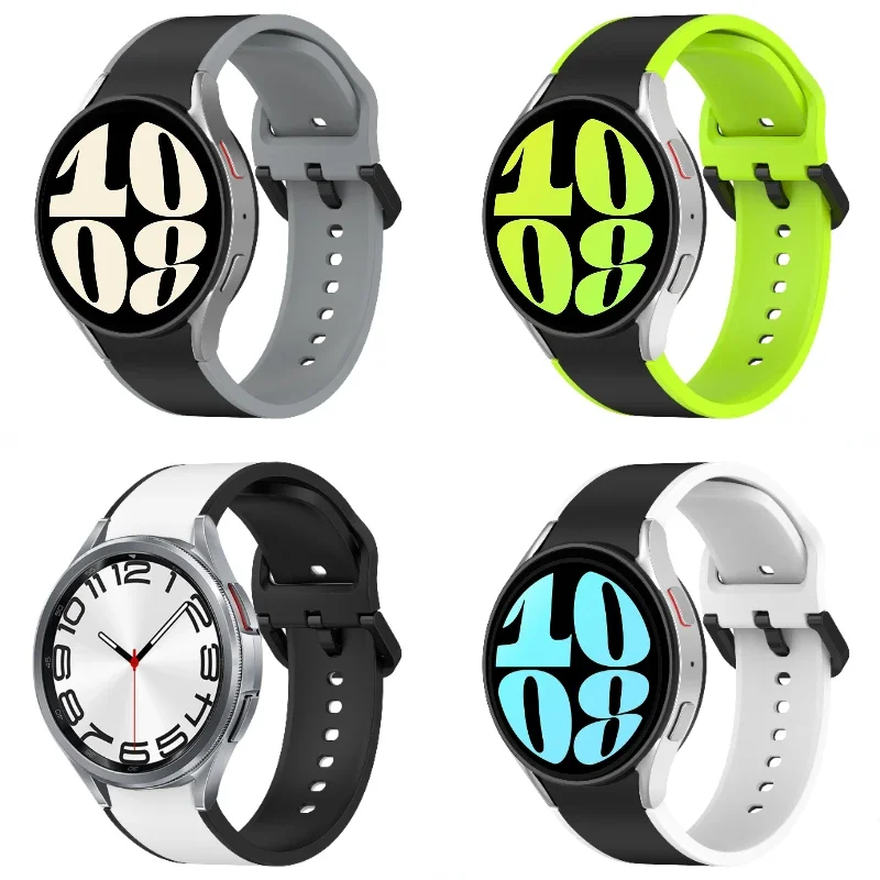 Premium Silicone No-Gap Strap Bracelet