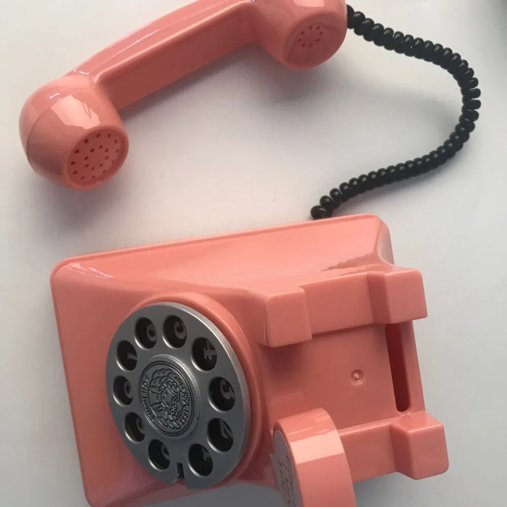 Salvadanaio a forma di telefono retro creativo per bambini_voghion.com