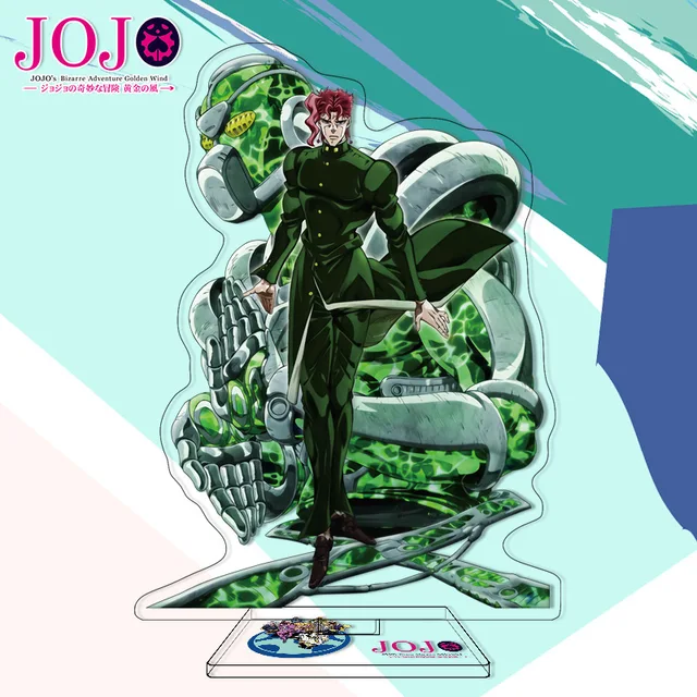 Jojos Bizarre Adventure Stand Model Plate Stone Ocean Series Jolyne Cujoh  Weather Report Figure Acrylic Stands Holder Desk Decor - AliExpress