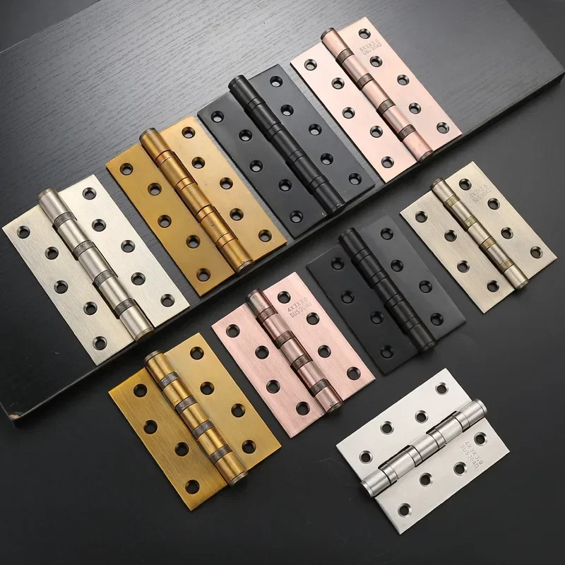 Bedroom wooden door 201 casement hinge folding cabinet door and window mute 4 inch 5 inch stainless steel bearing hinge stainless steel hinges door hinges