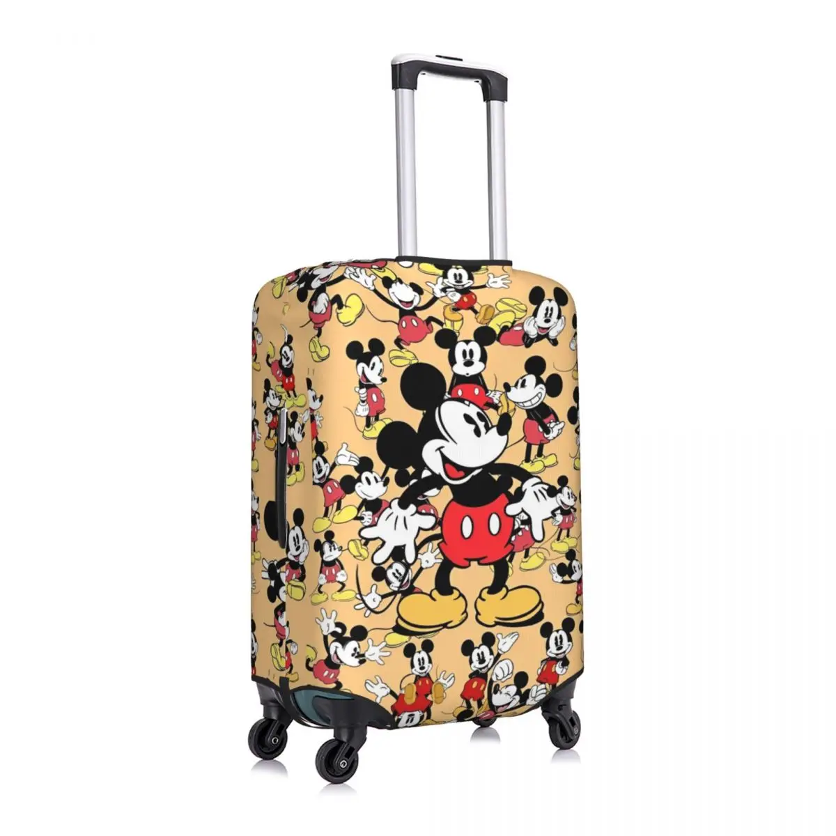 Mickey Mouse Graffiti Suitcase Cover Funny Animal Print Flight Fun Luggage Case Cruise Trip Protector Cartoon 3