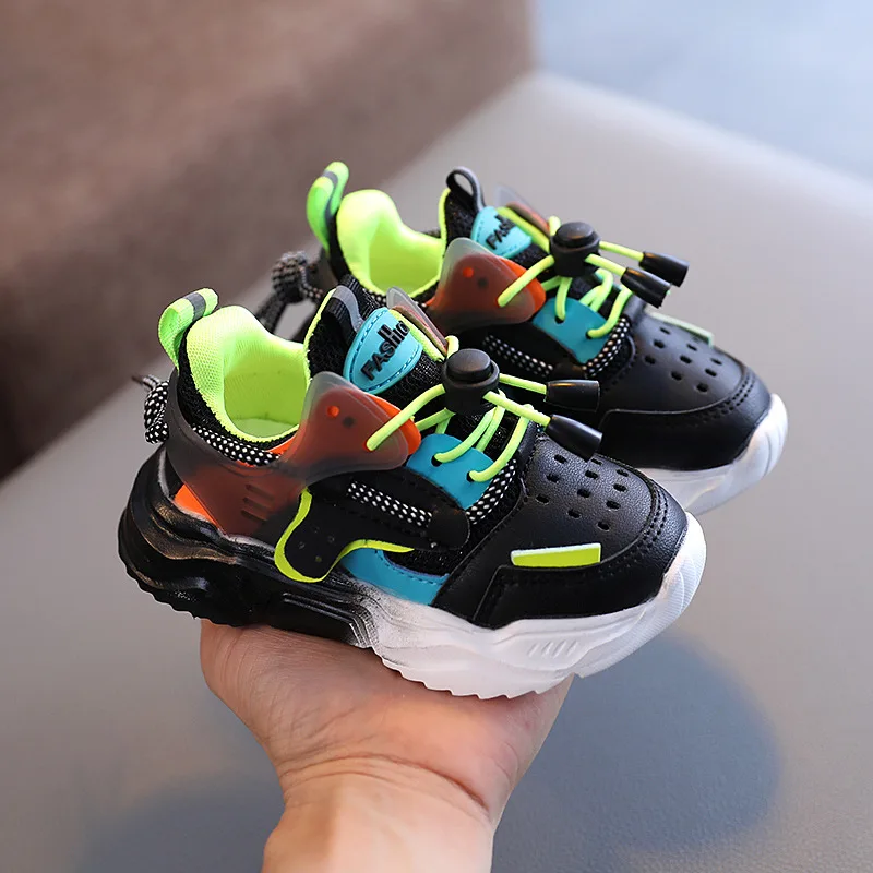 Sports Shoes New Autumn Baby Girls Boys Casual Shoe Soft Bottom Non-slip Breathable Outdoor Fashion for Kids Sneakers Children