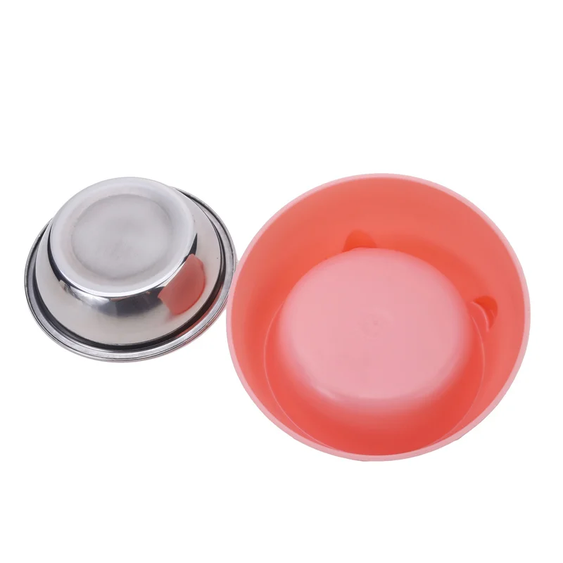 100ML Cat Dog Bowl 15 Degrees Raised Non Slip Puppy Base Cat Food Drinking Water Feeder Tilt Safeguard Neck Pet Bowl Accessories S25924c6dba764928bbed4f01d16b16fcE