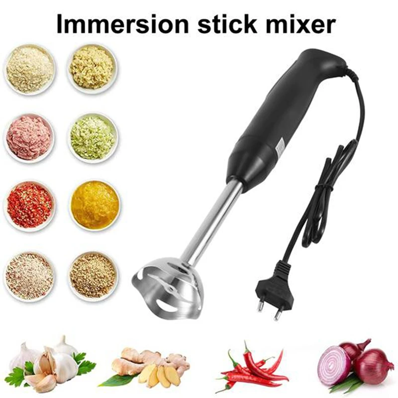 Immersion Hand Stick Blender Electric Food Vegetable Grinder Hand-Held Cooking Complementary Food Machine EU Plug 5