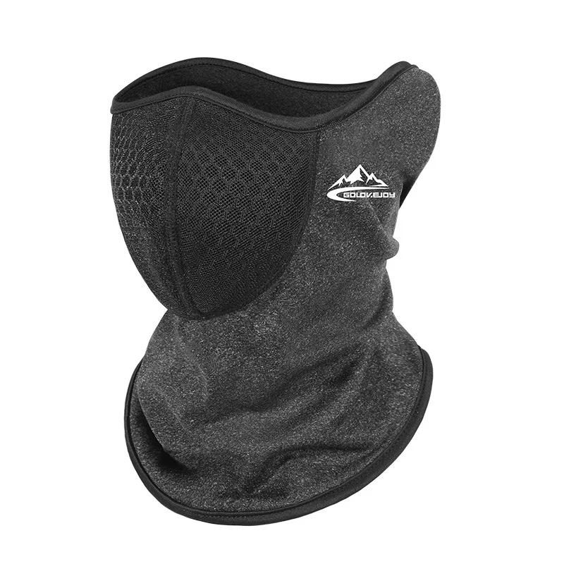 Ski Masks Outdoor Sports Thermal Plush Velvet Snowboarding Mountaineering Mask Autumn Winter Heat Accumulation Dustproof Masks