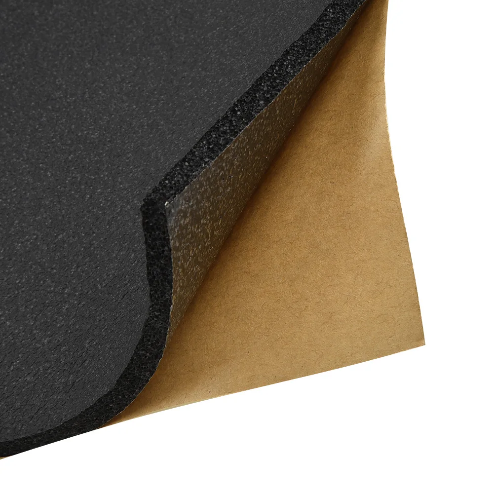 Mat Cotton Car insulator foam Shockproof Sound Hood Heat Waterproof Shield Van Insulation Deadening High Quality car sound deadener mat noise bonnet insulation deadening hood engine sticker