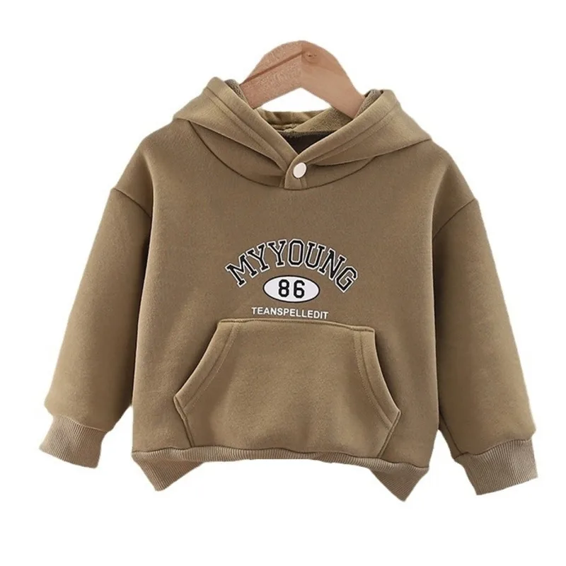 

New Autumn Winter Baby Clothes Children Boys Casual Thicken Warm Hoodies Kids Girls Clothing Toddler Costume Infant Sportswear