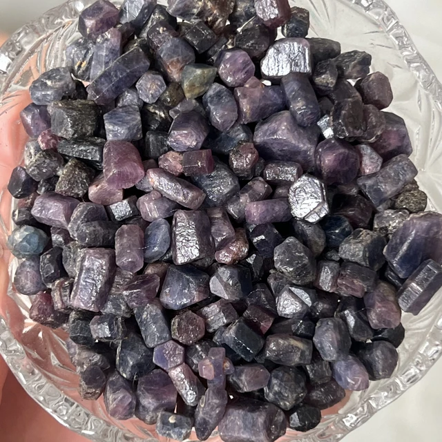 Raw Blue Garnet
