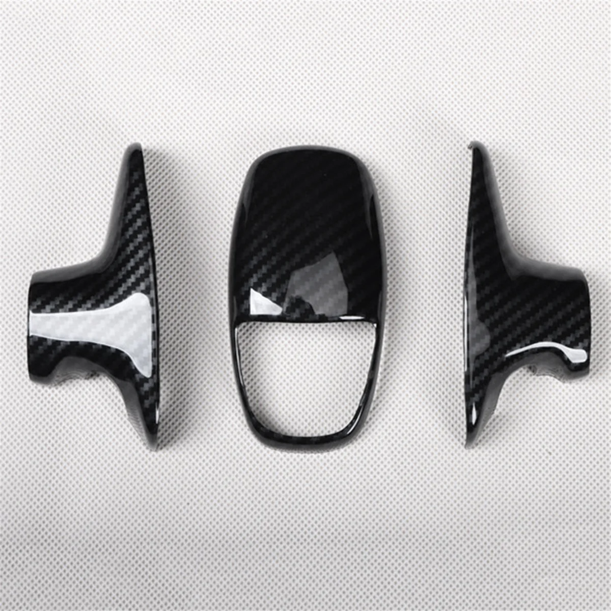 Czarne włókno węglowe ABS samochód pokrywa gałki zmiany biegów wykończenie ładowarki Dodge Challenger 2015-2020 osłona piłki ręcznej