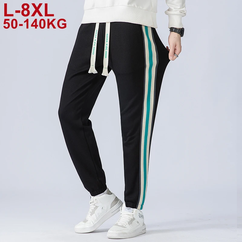 Plus Size Men Sweat Pants 8xl 6xl 7xl Large Oversized Sweatpants