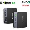 GMKtec K2 Mini PC AMD Ryzen 7 7735HS Window 11 Pro DDR5 4800MHz PCle 4.0 NVME SSD WIFI6 BT5.2 4K 1000M LAN Gaming Computer 1
