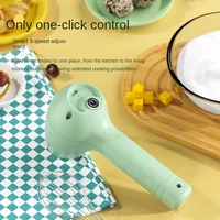 Wireless Electric Whisk Handheld Mini Multi-function Milk Egg Frother Bubbler Cream Coffee Automatic Mixer Woman Kitchen Blender 2