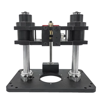 65/69MM Woodworking Router Lift System and Aluminum Top Plate for 65mm Diameter Motors Workbench Trimmer Engraving Machine Tools 3