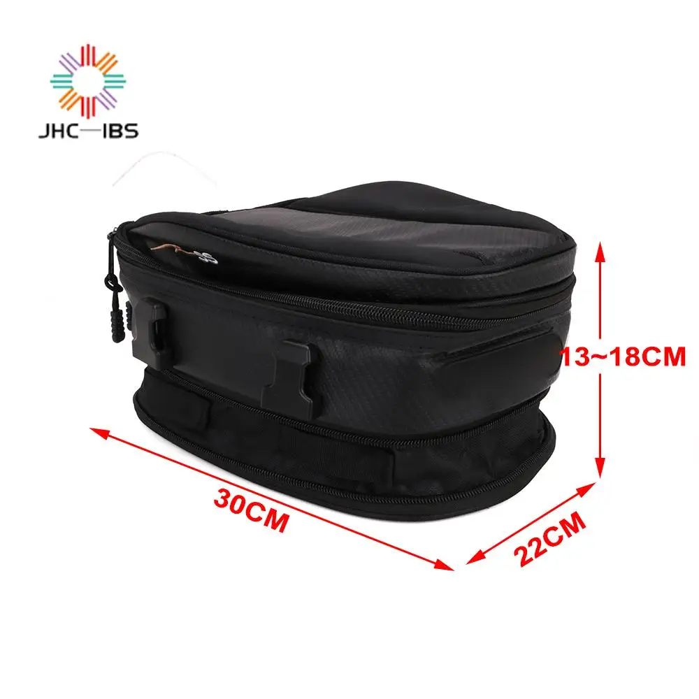 Tail Bags Motorcycles Waterproof Backpack Rear Seat Bag Motorbike Rear Rider Pack Scooter Sport Luggage Dirt pit Bike motorcycle luggage bag motorcycle tail bag
