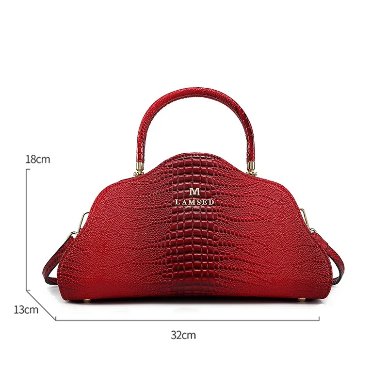 Crocodile Leather Bag Designer Handbag