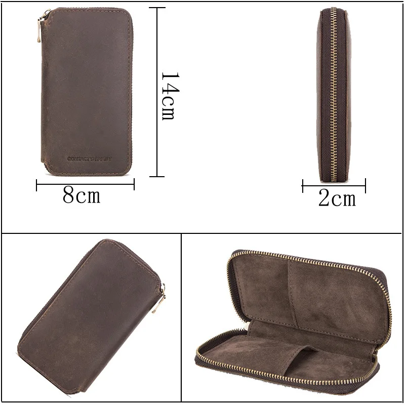 Watch Storage Box Leather Vintage Portable