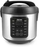 NEW Grain Cooker, Sauté, Slow Cook, Steam, Stew, Oatmeal, Risotto, Soup, 20 Cup 10 Cup uncooked, Stainless Steel 1
