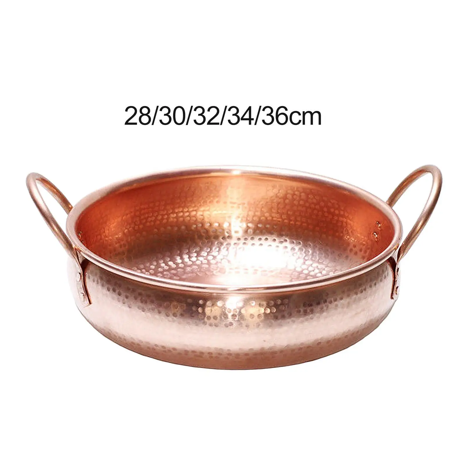 Copper Serving Bowl Hot Pot Pan No Lid Hammered Decorative Copper Cooking Pot Copper Serving Bowl Hot Pot Pan No Lid Hammered Decorative Copper Cooking Pot